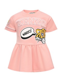 Платье с лого KENZO