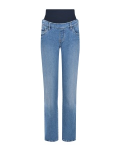 Голубые джинсы для беременных HI-RISE STRAIGHT Pietro Brunelli