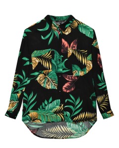 Рубашка с принтом "тропические листья" Dan Maralex