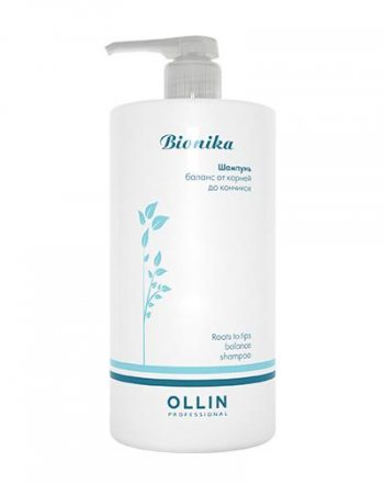 Ollin Professional Шампунь баланс от корней до кончиков, 750 мл (Ollin Professional, BioNika)