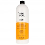 Revlon Professional Разглаживающий шампунь для вьющихся и непослушных волос Smoothing Shampoo, 1000 мл (Revlon Professional, Pro You)