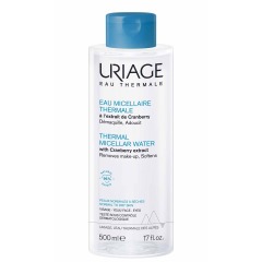 Uriage Очищающая мицеллярная вода для нормальной и сухой кожи лица и контура глаз, 500 мл (Uriage, Гигиена Uriage)