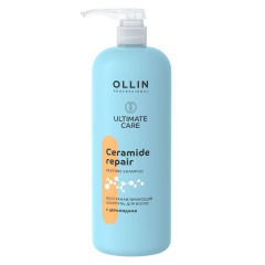 Ollin Professional Восстанавливающий шампунь для волос с церамидами, 1000 мл (Ollin Professional, Ultimate Care)