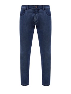 Утепленные джинсы Modern Fit с нашивкой из замши