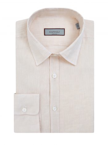 Рубашка в стиле sprezzatura из тонкой льняной ткани