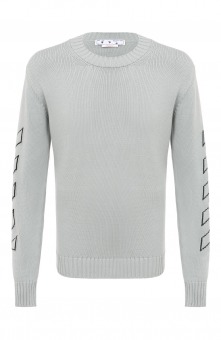 Хлопковый свитер Off-White