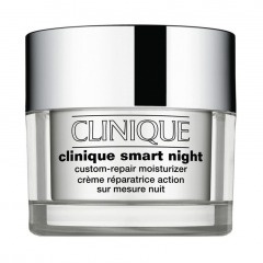 CLINIQUE Крем ночной интеллектуальный восстанавливающий для комбинированной и жирной кожи Smart Night Custom-Repair Moisturizer