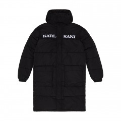 KK Retro Hooded Long Puffer Jacket